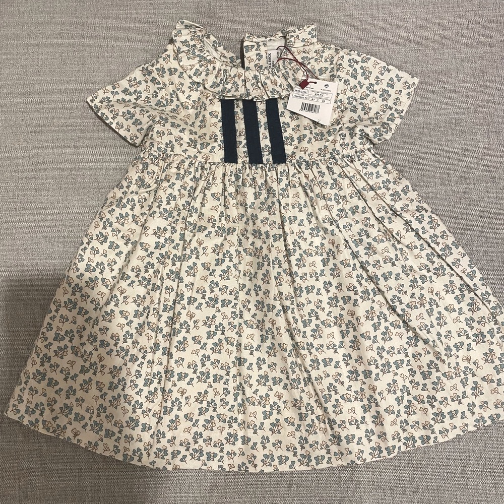 Neck & neck cotton dress 18/24